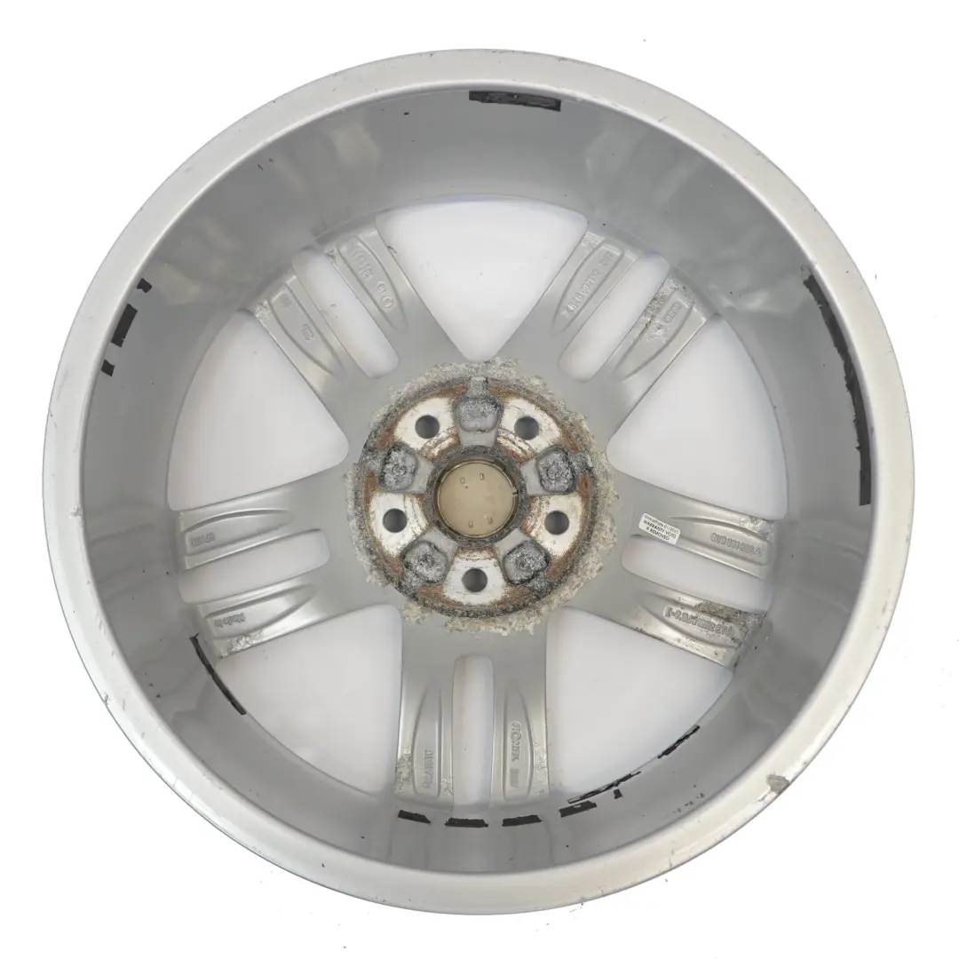 Audi Q3 8U Argento Cerchio lega 18" 7J ET:43 Doppia Stella a Raggi - SKU 8U0601025AA-1 - Numero di parte 8U0601025AA