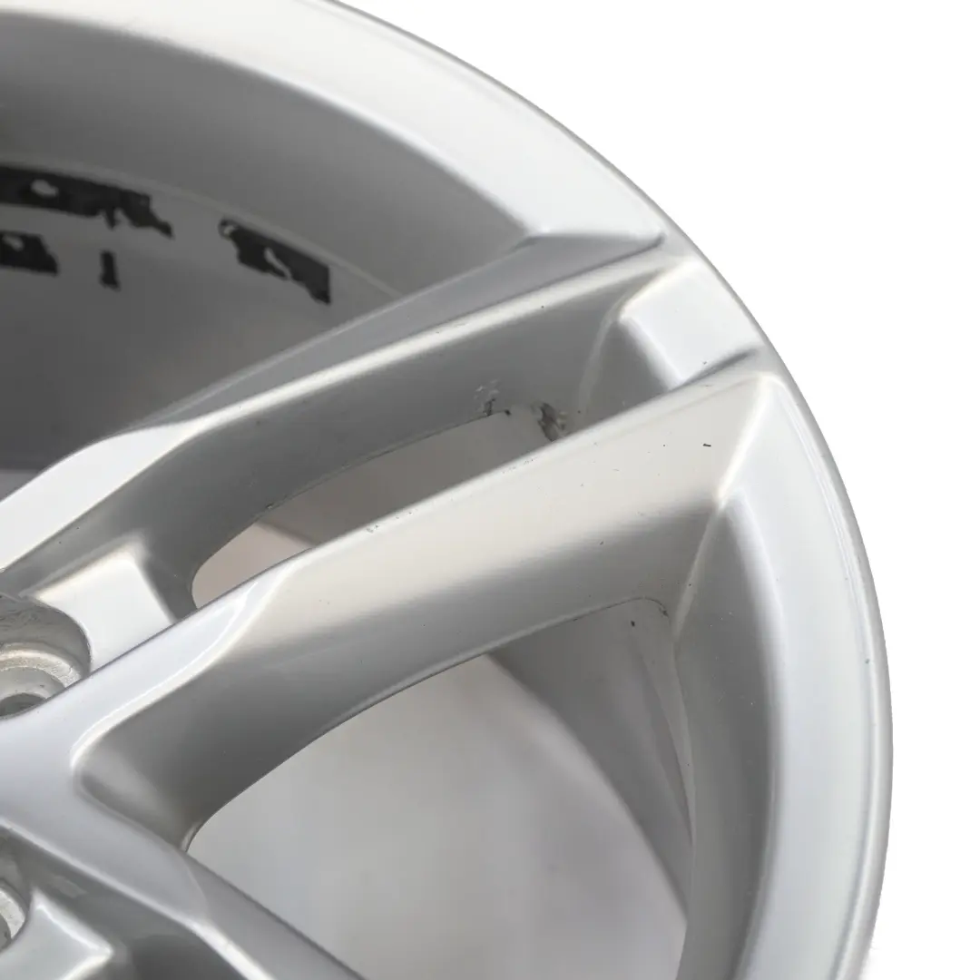 Audi Q3 8U Jante argentée en alliage 18" 7J ET:43 Double Star Spoke - SKU 8U0601025AA-1 - Numéro de pièce 8U0601025AA