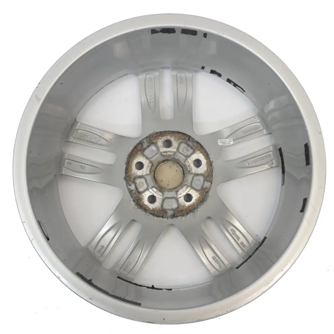 Audi Q3 8U Jante argentée en alliage 18" 7J ET:43 Double Star Spoke - SKU 8U0601025AA-2 - Numéro de pièce 8U0601025AA