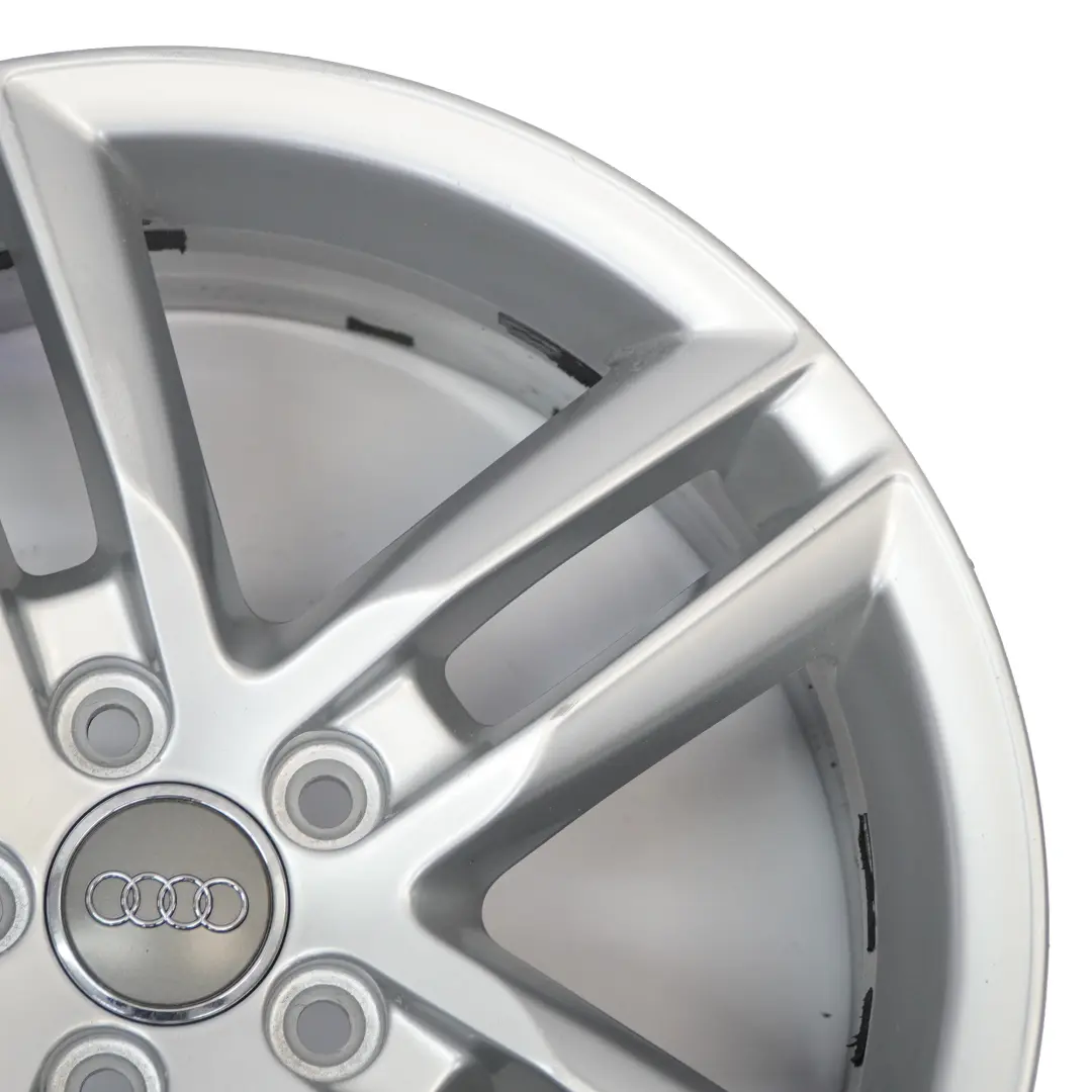 Audi Q3 8U Jante argentée en alliage 18" 7J ET:43 Double Star Spoke - SKU 8U0601025AA-2 - Numéro de pièce 8U0601025AA