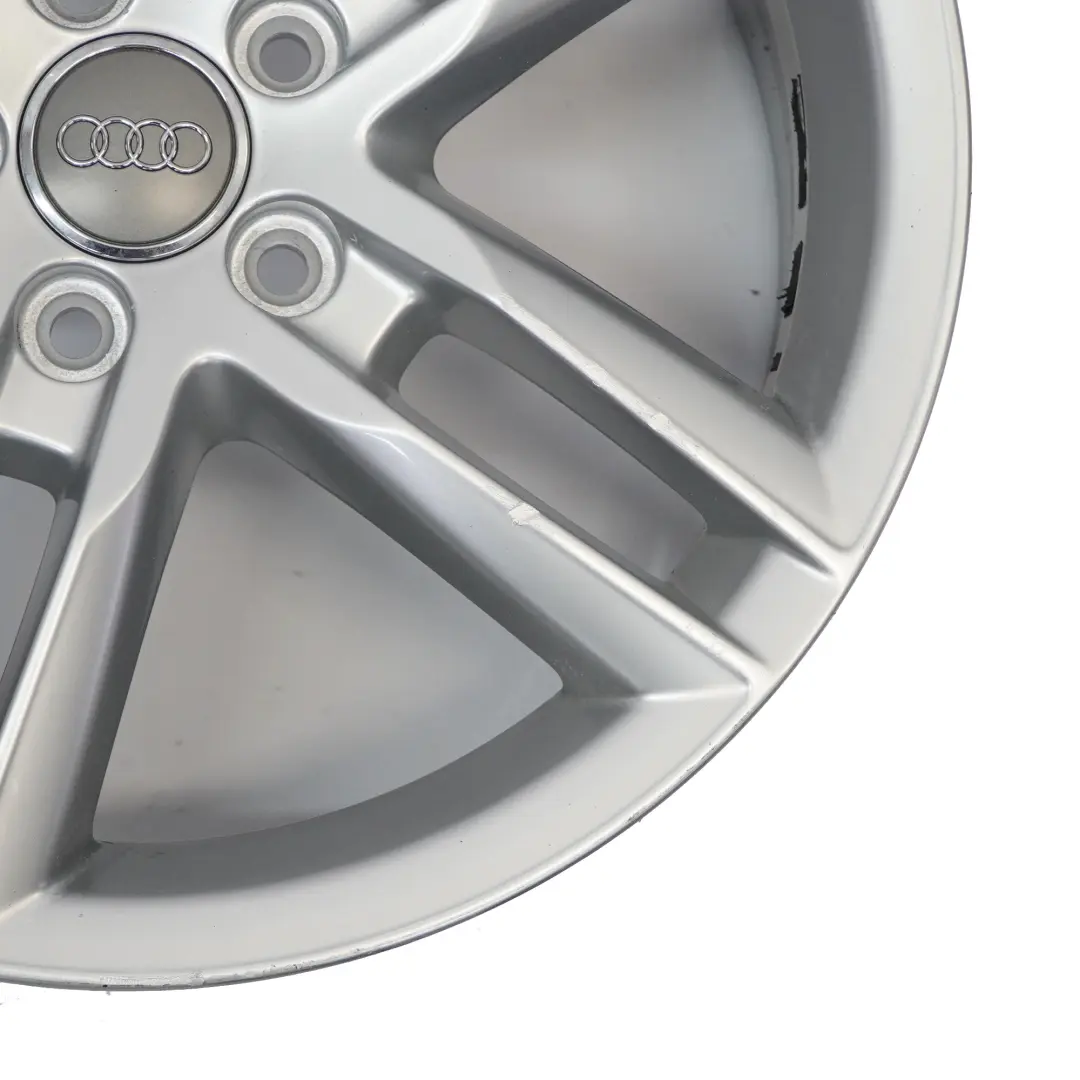 Audi Q3 8U Jante argentée en alliage 18" 7J ET:43 Double Star Spoke - SKU 8U0601025AA-2 - Numéro de pièce 8U0601025AA