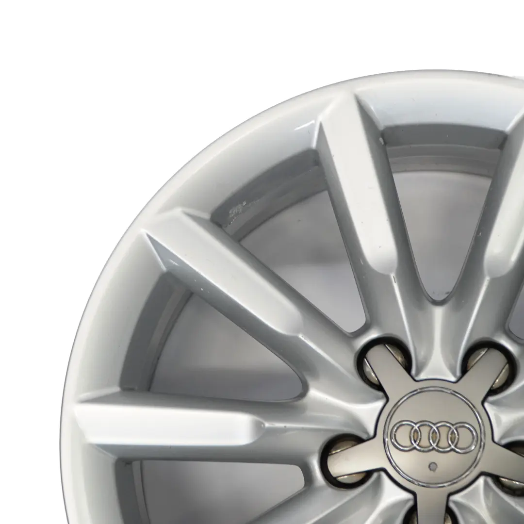Alloy Rim 17" 7J ET:43 to Audi Q3 8U Silver Wheel with Part number 8U0601025S Audi Q3 8U Silver Wheel Alloy Rim 17" 7J ET:43 - SKU 8U0601025S-4 - Part number 8U0601025S