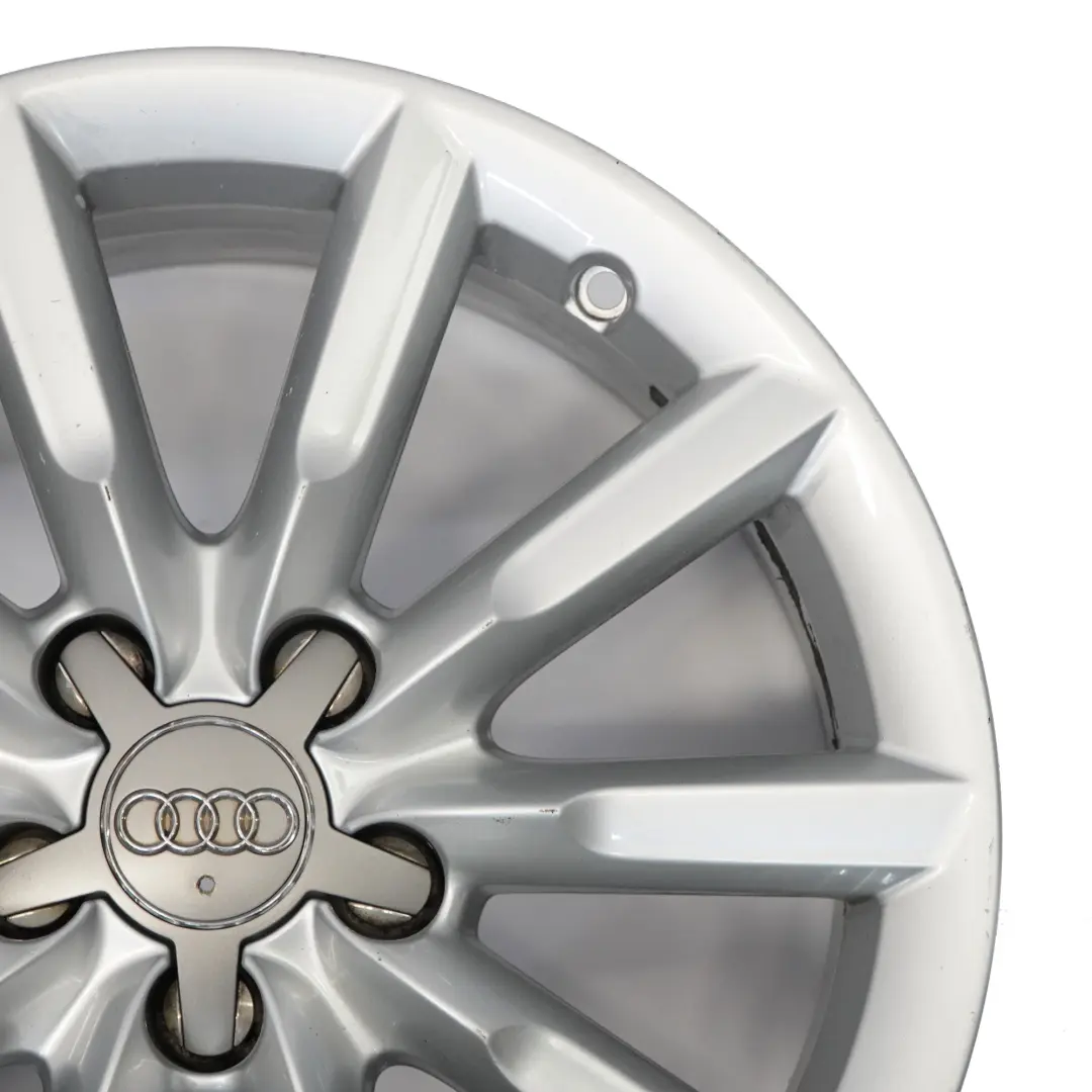 Audi Q3 8U Silver Wheel Alloy Rim 17" 7J ET:43 - SKU 8U0601025S-4 - Part number 8U0601025S