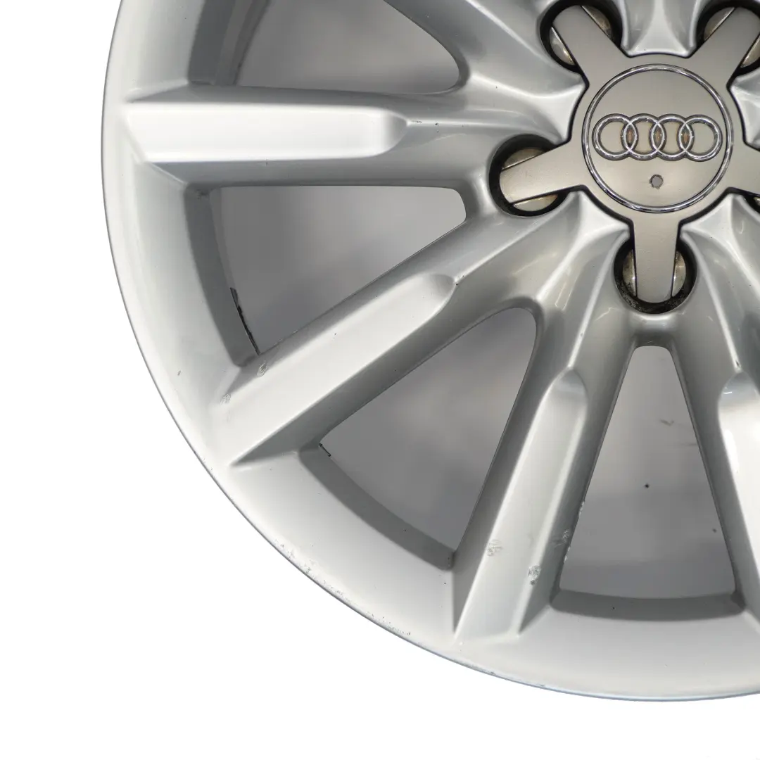 Audi Q3 8U Silver Wheel Alloy Rim 17" 7J ET:43 - SKU 8U0601025S-4 - Part number 8U0601025S