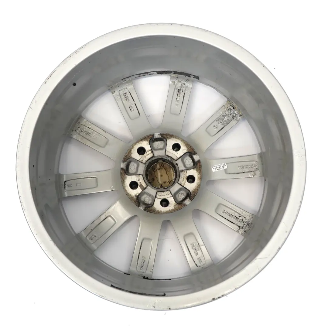 Audi Q3 8U Silver Wheel Alloy Rim 17" 7J ET:43 - SKU 8U0601025S-4 - Part number 8U0601025S