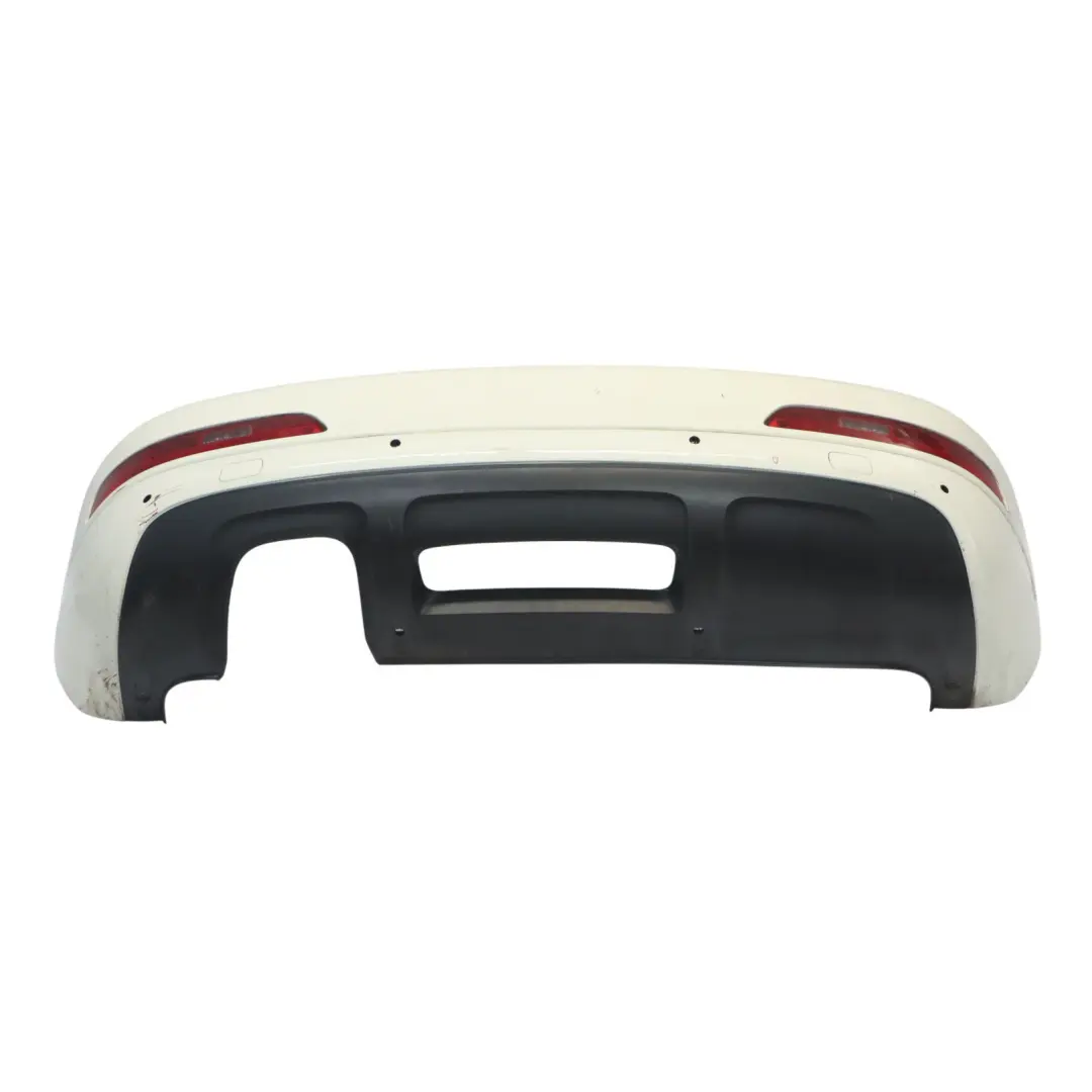 Bumper Trim Panel Covering Amalfi White - Y9K to Audi Q3 8U Rear with Part number 8U0807067B Audi Q3 8U Rear Bumper Trim Panel Covering Amalfi White - Y9K - SKU 8U0807067B-AWH - Part number 8U0807067B