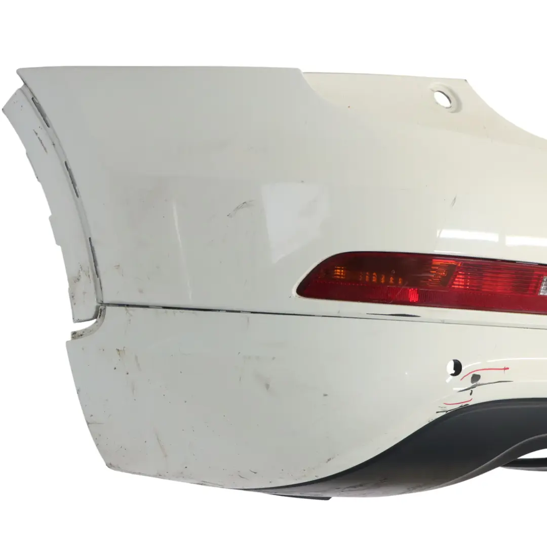 Audi Q3 8U Rear Bumper Trim Panel Covering Amalfi White - Y9K - SKU 8U0807067B-AWH - Part number 8U0807067B