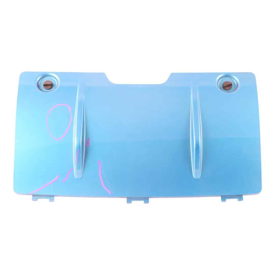 Bumper Centre Plate Panel Hainan Blue - X5K to Audi Q3 8U S-Line Rear with Part number 8U0807819A Audi Q3 8U S-Line Rear Bumper Centre Plate Panel Hainan Blue - X5K - SKU 8U0807819A-HAB - Part number 8U0807819A