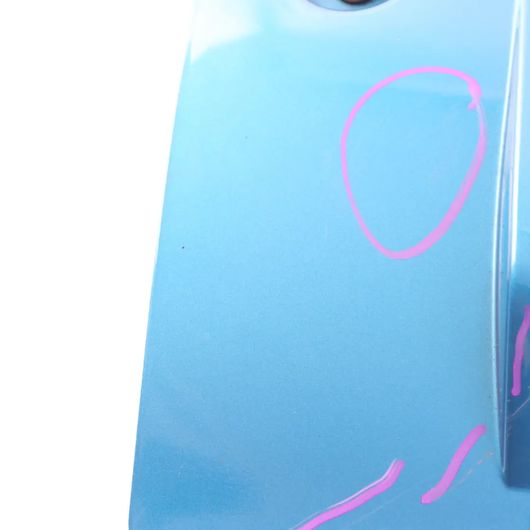 Audi Q3 8U S-Line Rear Bumper Centre Plate Panel Hainan Blue - X5K - SKU 8U0807819A-HAB - Part number 8U0807819A