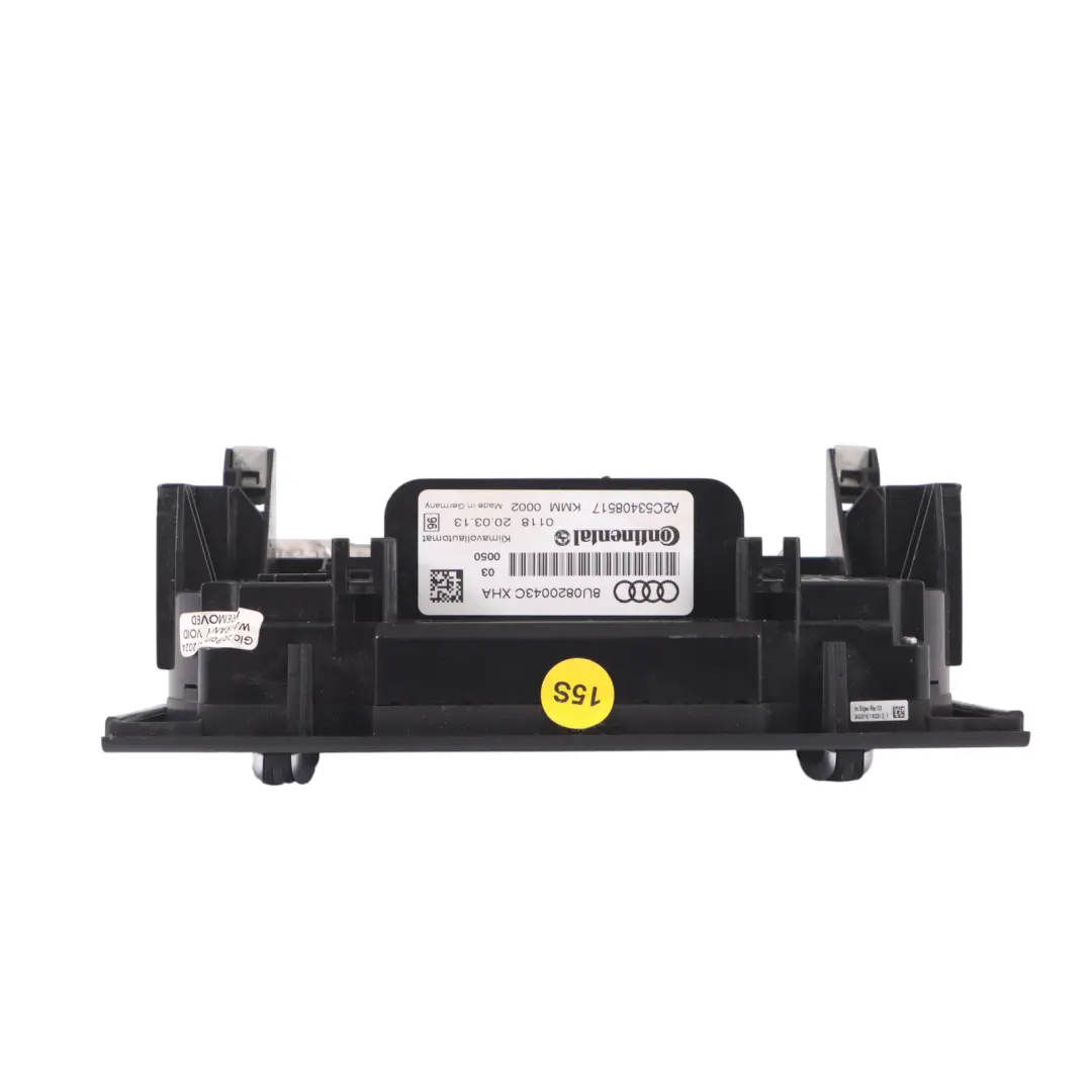 Audi Q3 8U A/C Air Condition Climate Control Heater Panel Unit - SKU 8U0820043C - Part number 8U0820043C