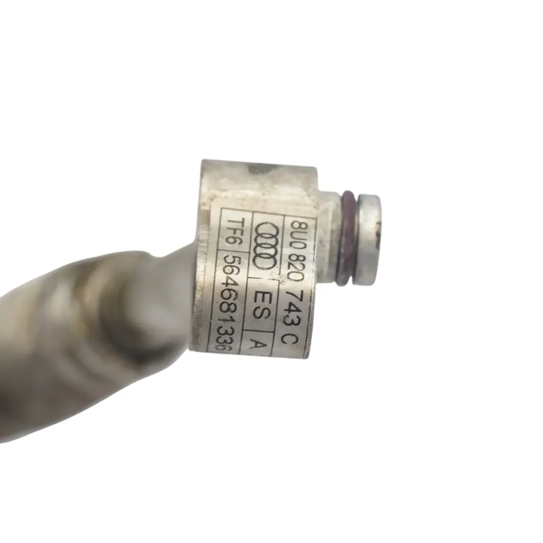 Coolant Air Conditioning Pipe A/C Hose Line Tube to Audi Q3 8U with Part number 8U0820743C Audi Q3 8U Coolant Air Conditioning Pipe A/C Hose Line Tube - SKU 8U0820743C - Part number 8U0820743C