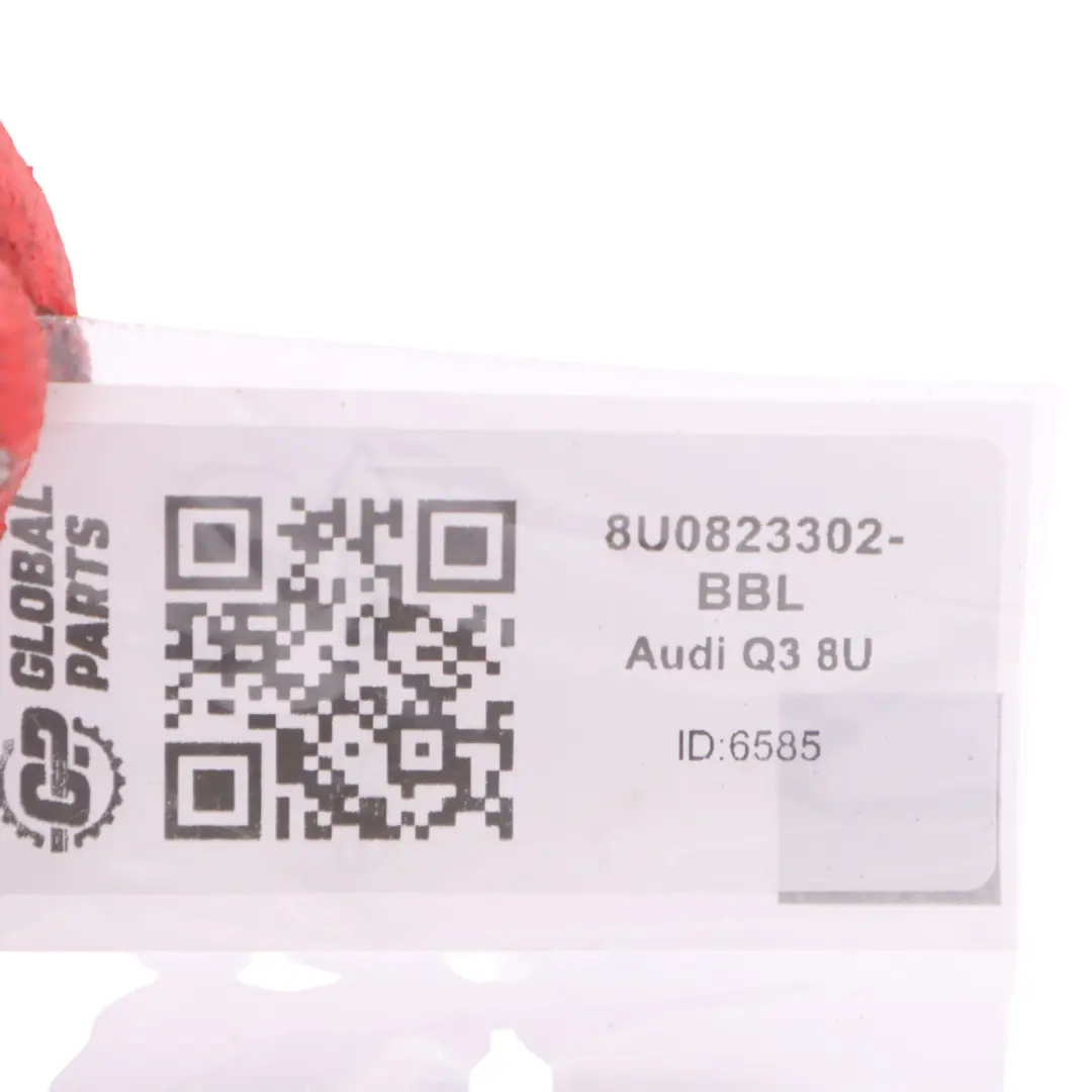 Audi Q3 8U Capó delantero Bisagra capó derecho Negro brillante - Y9B 8U0823302 - SKU 8U0823302-BBL - Número de pieza 8U0823302-BBL