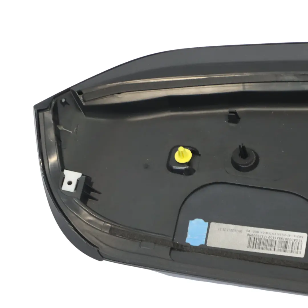 Audi Q3 8U Maletero Portón Trasero Tapa Maletero Panel Alerón Negro Mítico - Y9T - SKU 8U0827933F-MYB - Número de pieza 8U0827933F-MYB