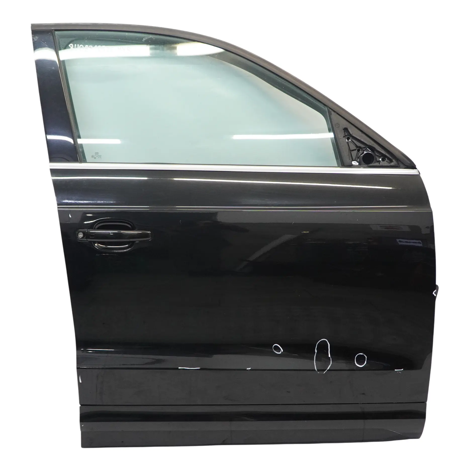 Audi Q3 8U Porta anteriore destra Pannello di copertura Mythical Black - Y9T