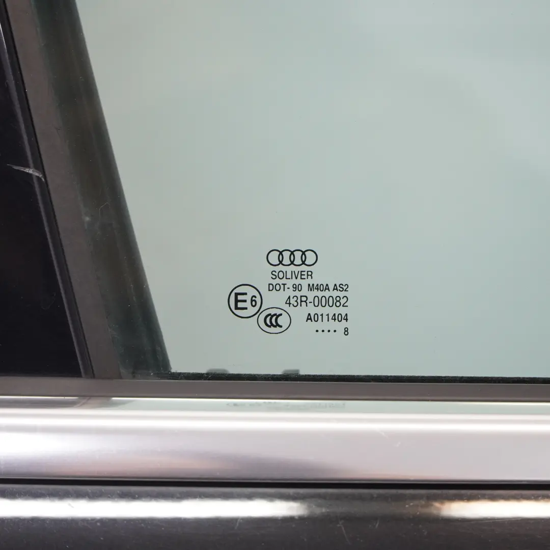 Audi Q3 8U Door Front Right O/S Covering Panel Mythical Black Metallic - Y9T - SKU 8U0831052C-MYB - Part number 8U0831052C