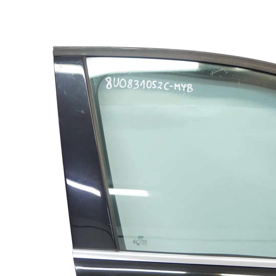 Audi Q3 8U Door Front Right O/S Covering Panel Mythical Black Metallic - Y9T - SKU 8U0831052C-MYB - Part number 8U0831052C