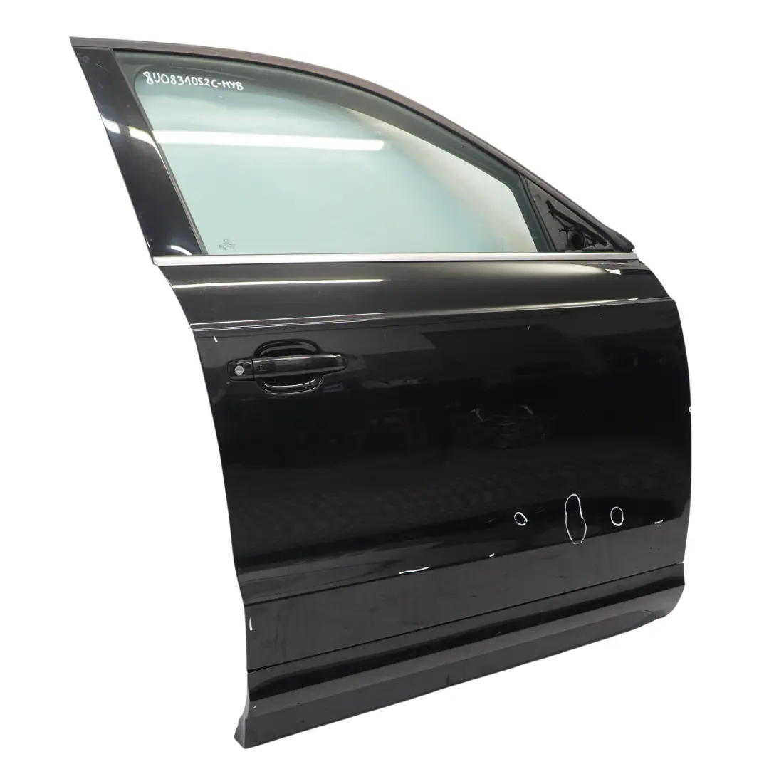 Audi Q3 8U Door Front Right O/S Covering Panel Mythical Black Metallic - Y9T - SKU 8U0831052C-MYB - Part number 8U0831052C