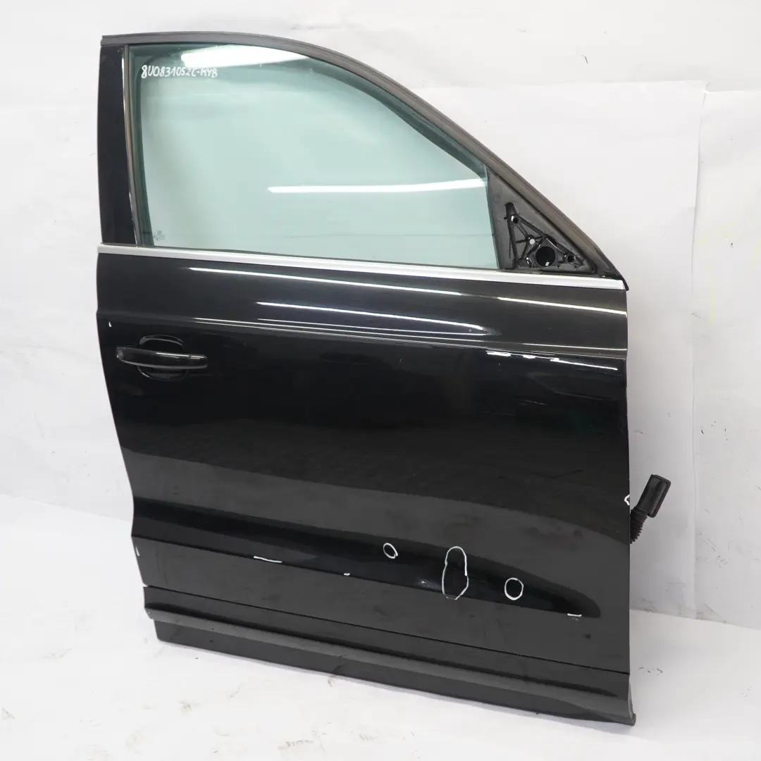 Audi Q3 8U Door Front Right O/S Covering Panel Mythical Black Metallic - Y9T - SKU 8U0831052C-MYB - Part number 8U0831052C