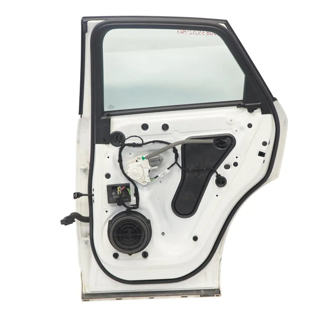 Door Rear Right O/S Amalfi White - Y9K to Audi Q3 8U with Part number 8U0833052 Audi Q3 8U Door Rear Right O/S Amalfi White - Y9K - SKU 8U0833052-AWH - Part number 8U0833052