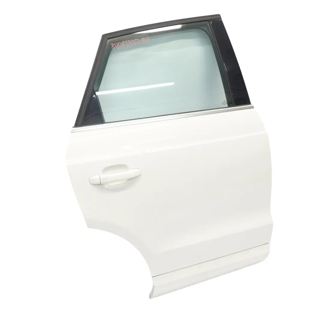 Door Rear Right O/S Amalfi White - Y9K to Audi Q3 8U with Part number 8U0833052 Audi Q3 8U Door Rear Right O/S Amalfi White - Y9K - SKU 8U0833052-AWH - Part number 8U0833052