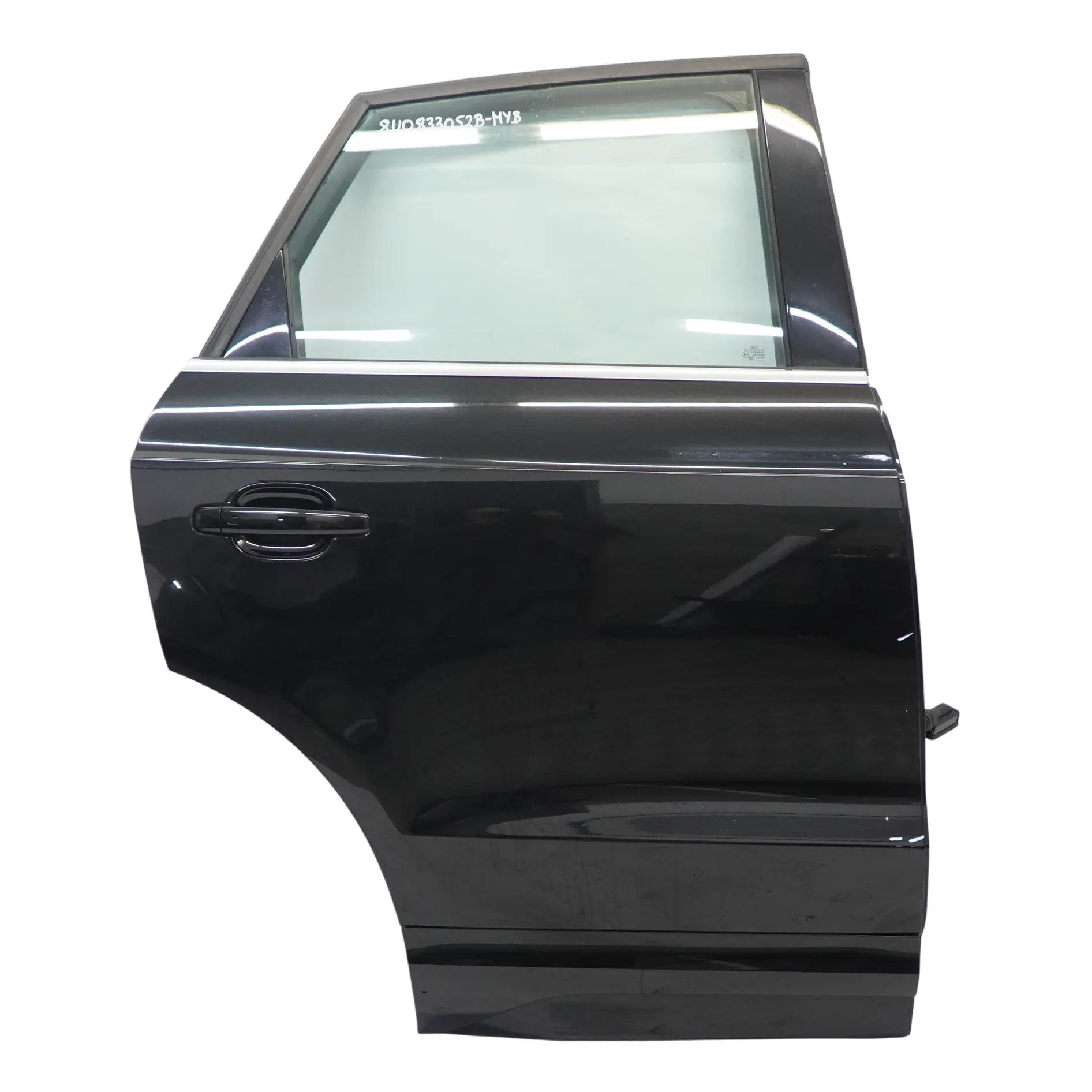 Audi Q3 8U Door Rear Right O/S Covering Panel Mythical Black Metallic - Y9T