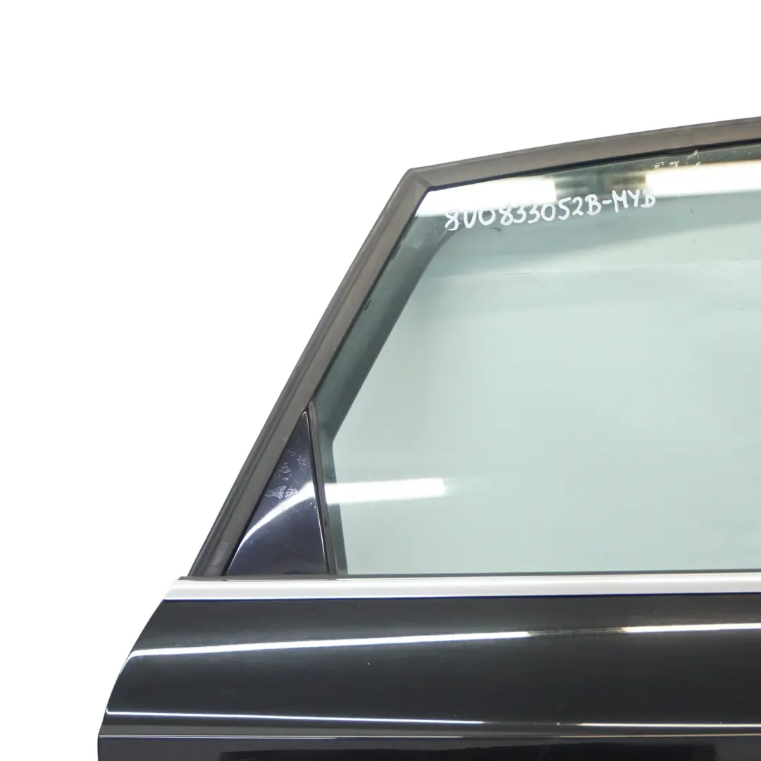 Audi Q3 8U Door Rear Right O/S Covering Panel Mythical Black Metallic - Y9T - SKU 8U0833052B-MYB - Part number 8U0833052B