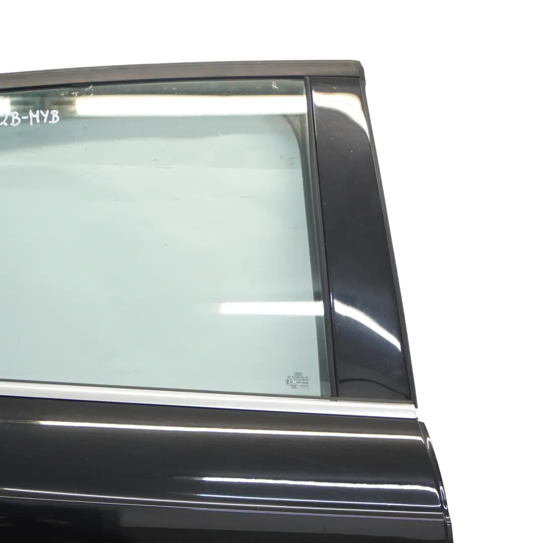 Audi Q3 8U Door Rear Right O/S Covering Panel Mythical Black Metallic - Y9T - SKU 8U0833052B-MYB - Part number 8U0833052B