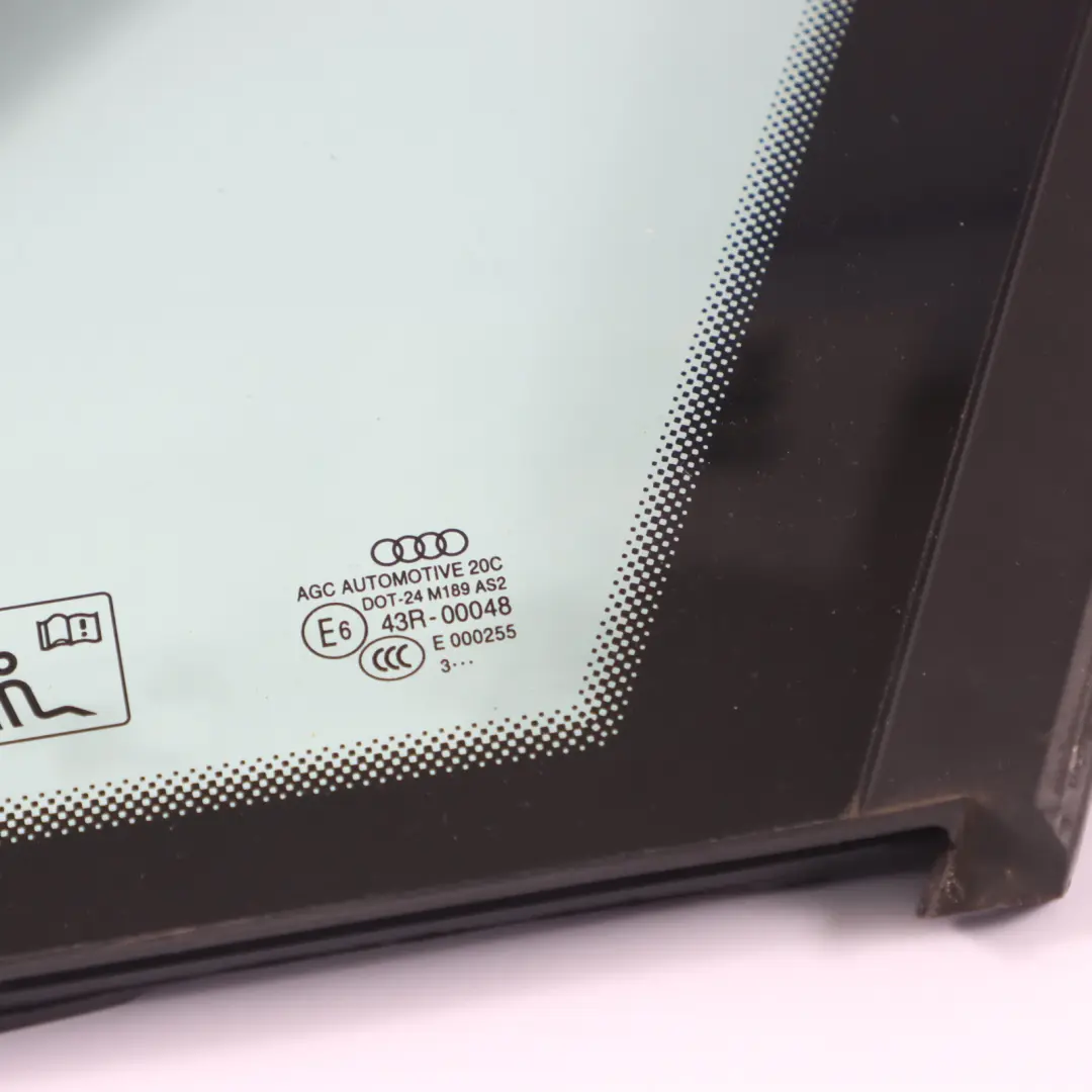 Vetro laterale fisso quarto posteriore destro AS2 per AUDI Q3 8U con numero di parte 8U0845300A AUDI Q3 8U Vetro laterale fisso quarto posteriore destro AS2 - SKU 8U0845300A - Numero di parte 8U0845300A