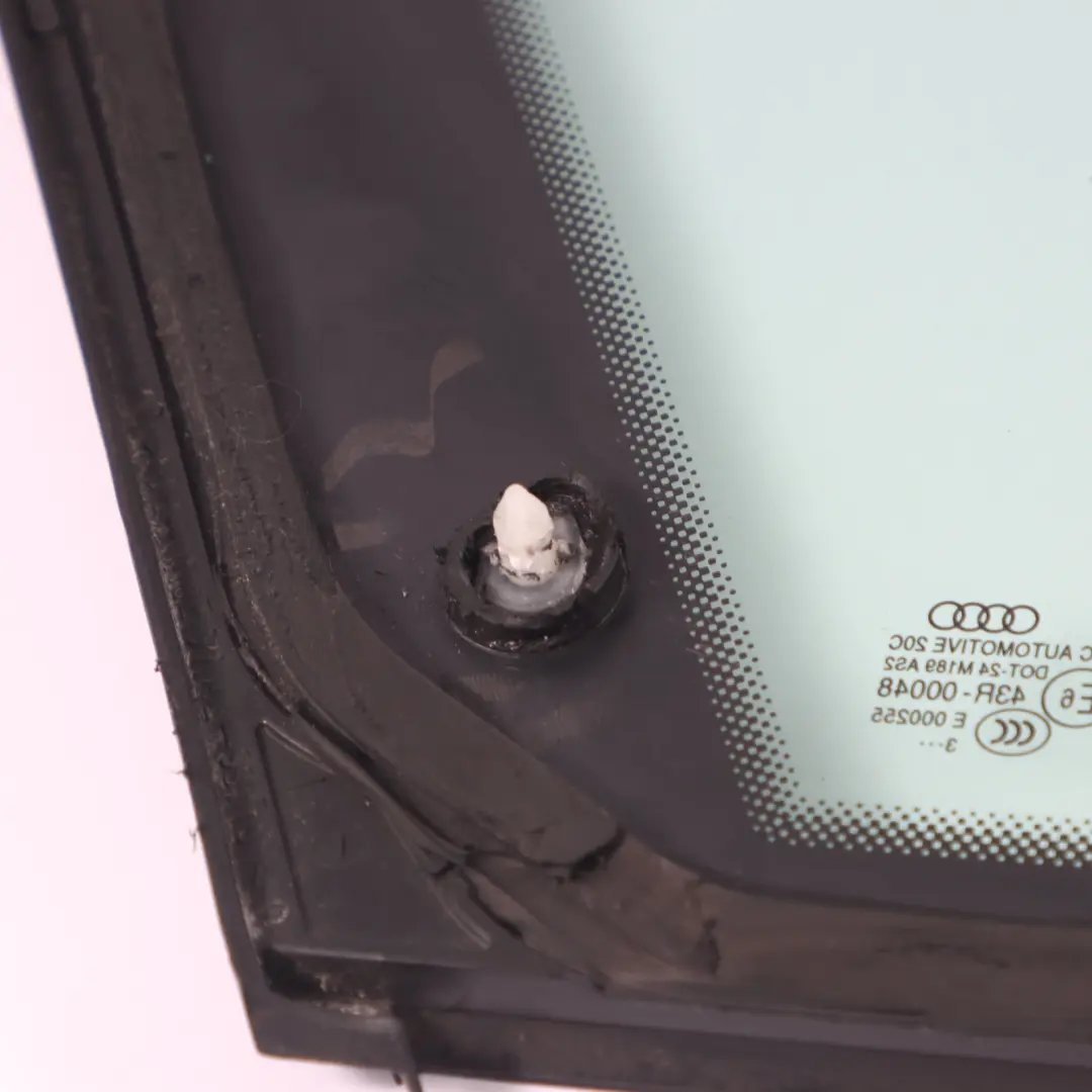 AUDI Q3 8U Vetro laterale fisso quarto posteriore destro AS2 - SKU 8U0845300A - Numero di parte 8U0845300A