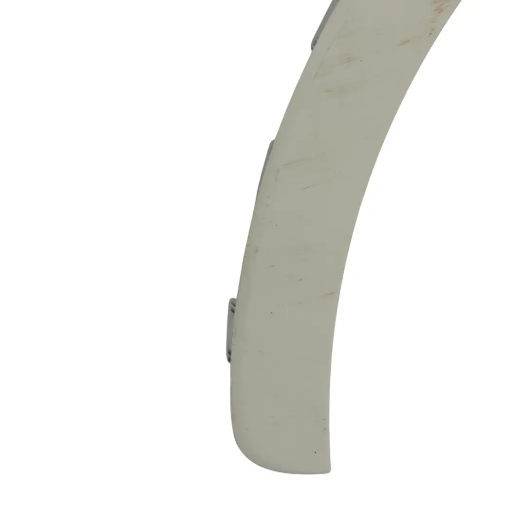 Audi Q3 8U hinteren Radkasten Kotflügel Zierleiste rechts Amalfi White Y9K - SKU 8U0853818A-AWH - Teilenummer 8U0853818A