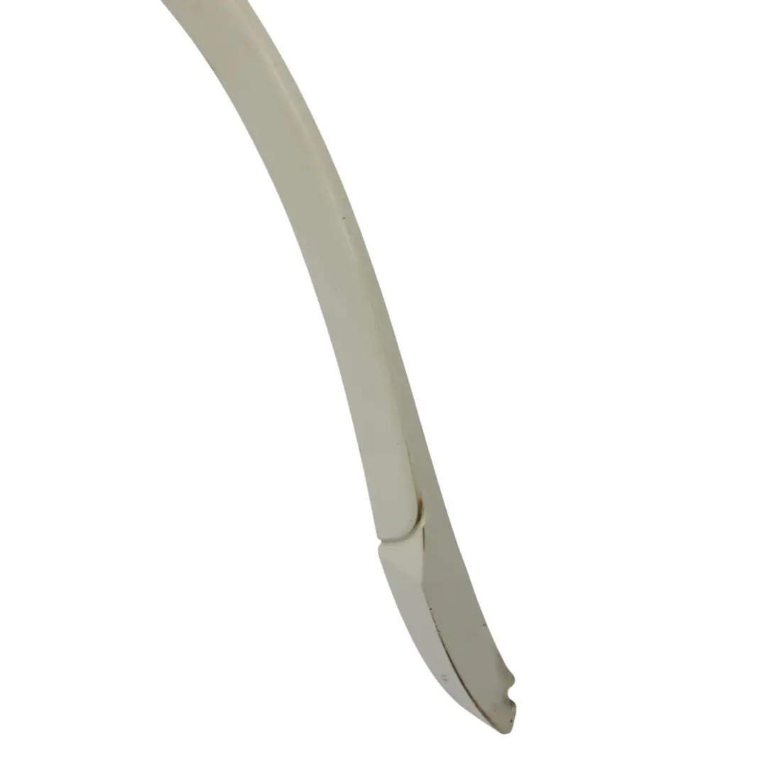 Audi Q3 8U hinteren Radkasten Kotflügel Zierleiste rechts Amalfi White Y9K - SKU 8U0853818A-AWH - Teilenummer 8U0853818A