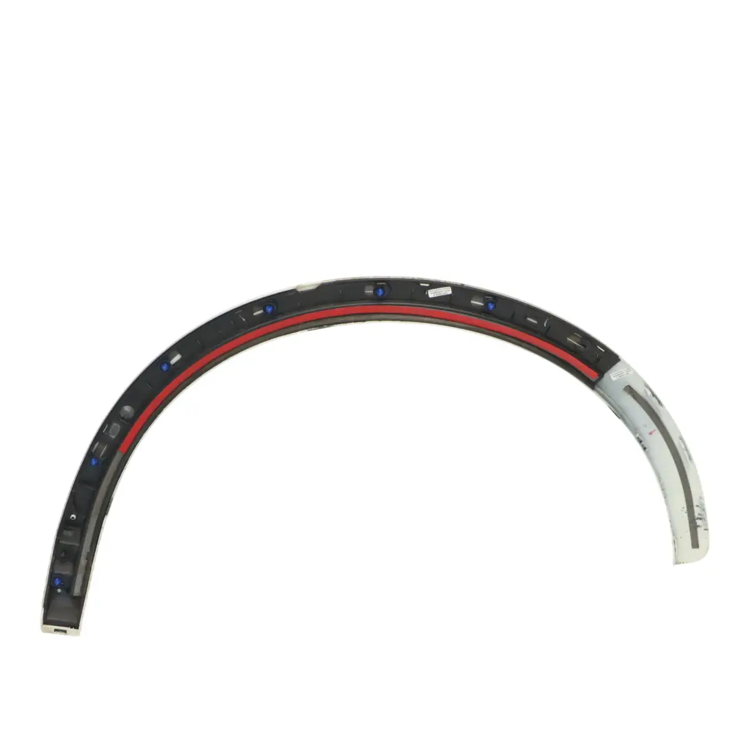 Audi Q3 8U hinteren Radkasten Kotflügel Zierleiste rechts Amalfi White Y9K - SKU 8U0853818A-AWH - Teilenummer 8U0853818A