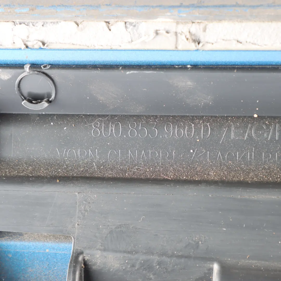 Door Sill Front Right O/S Trim Covering Panel Hainan Blue - X5K to Audi Q3 8U with Part number 8U0853960R Audi Q3 8U Door Sill Front Right O/S Trim Covering Panel Hainan Blue - X5K - SKU 8U0853960R-HAB - Part number 8U0853960R