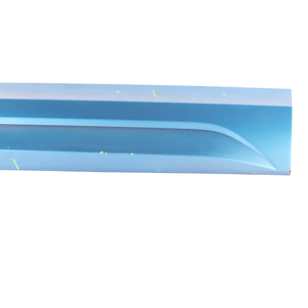 Audi Q3 8U Door Sill Front Right O/S Trim Covering Panel Hainan Blue - X5K - SKU 8U0853960R-HAB - Part number 8U0853960R