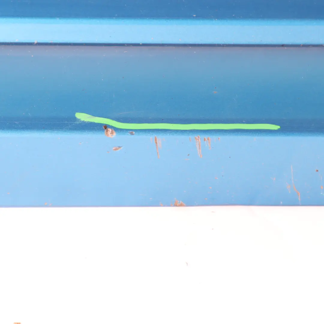 Audi Q3 8U Door Sill Front Right O/S Trim Covering Panel Hainan Blue - X5K - SKU 8U0853960R-HAB - Part number 8U0853960R