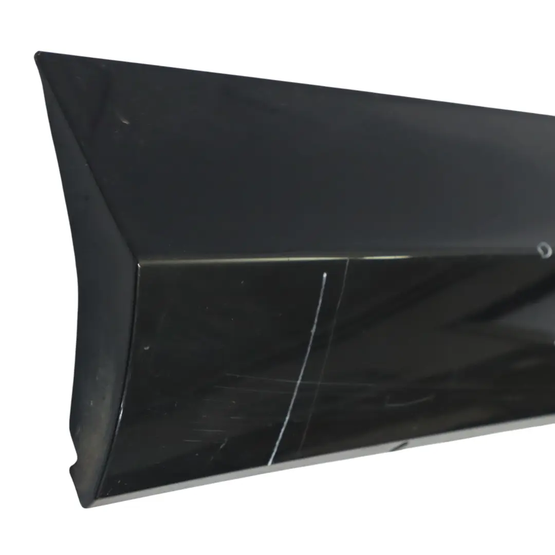 Door Trim Moulding Strip Rear Right O/S Brilliant Black - Y9B to Audi Q3 8U with Part number 8U0853970N Audi Q3 8U Door Trim Moulding Strip Rear Right O/S Brilliant Black - Y9B - SKU 8U0853970N-BBL - Part number 8U0853970N
