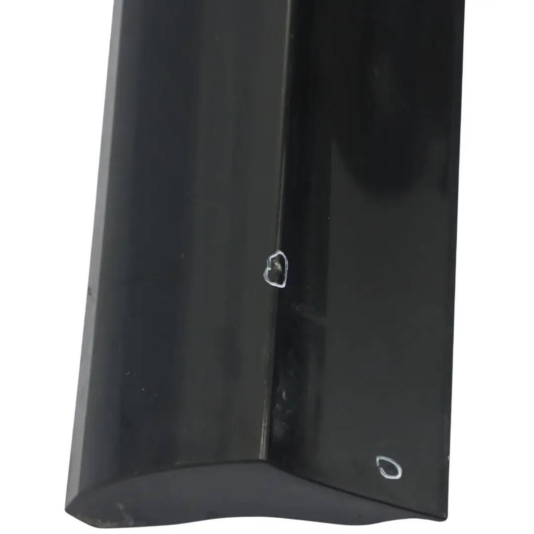 Audi Q3 8U Striscia modanatura porta posteriore destra Brilliant Black - Y9B - SKU 8U0853970N-BBL - Numero di parte 8U0853970N