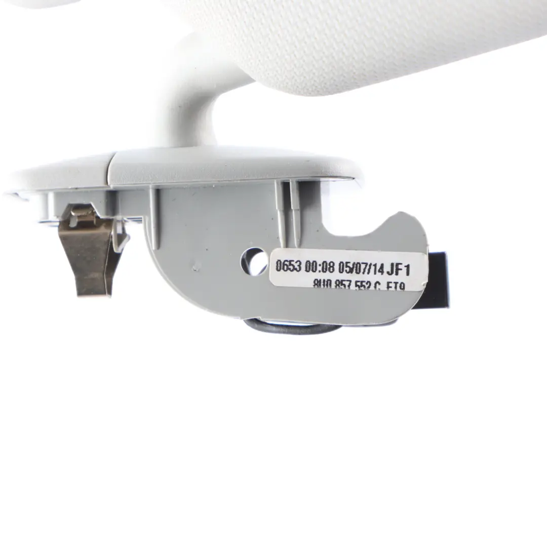 Audi A1 8X Q3 8U Parasol Espejo Panel Sunvisor Derecho Cubierta - SKU 8U0857552C-2 - Número de pieza 8U0857552C