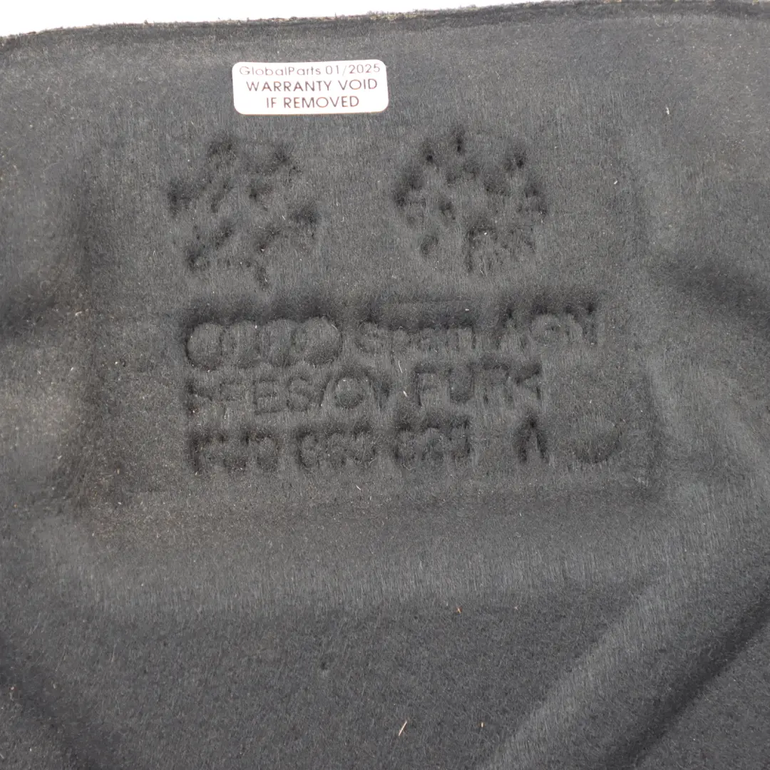 Audi Q3 8U Hood Bonnet Engine Compartment Sound Insulation - SKU 8U0863825A - Part number 8U0863825A