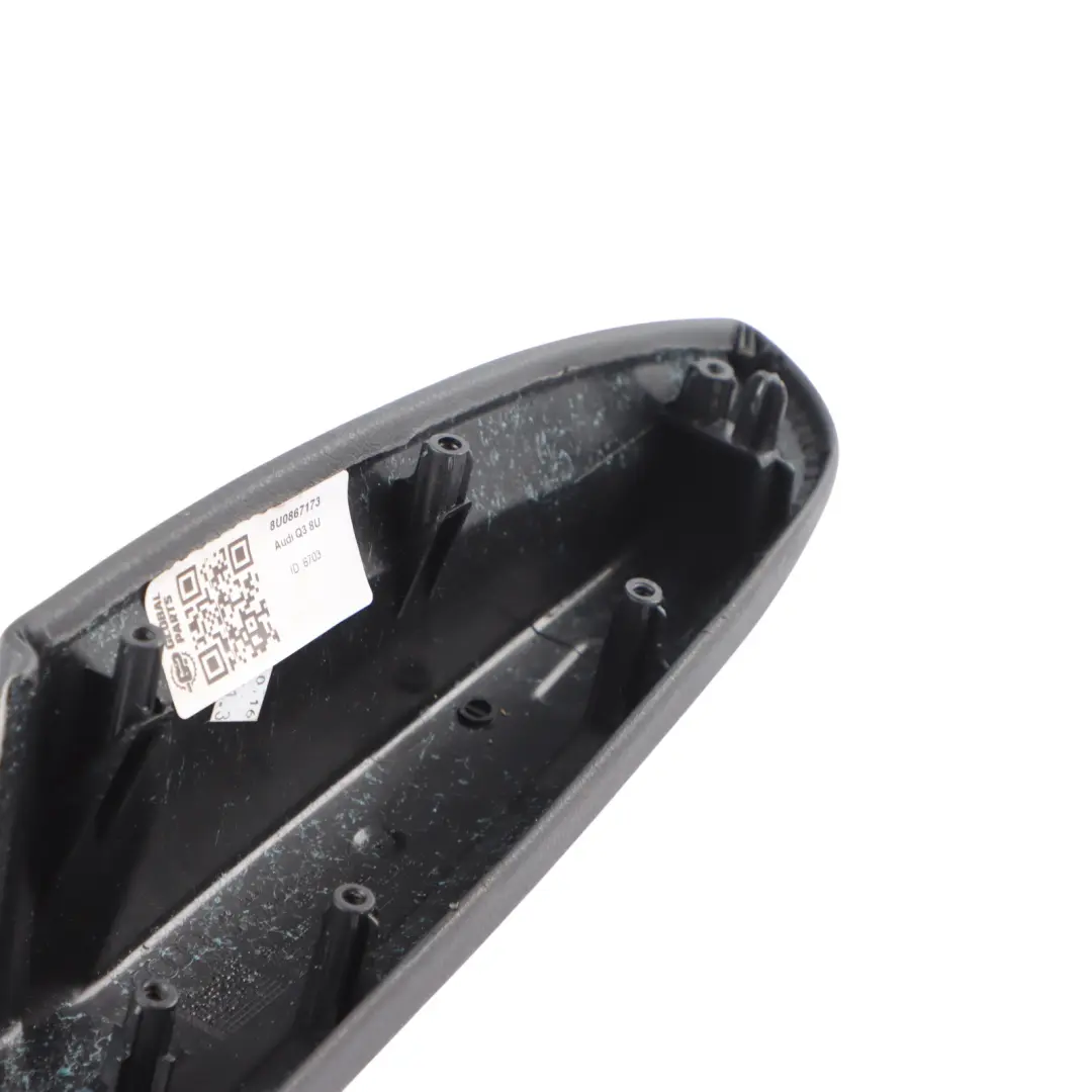 Audi Q3 8U Door Card Armrest Trim Panel Front Left N/S Soul Black - SKU 8U0867173 - Part number 8U0867173