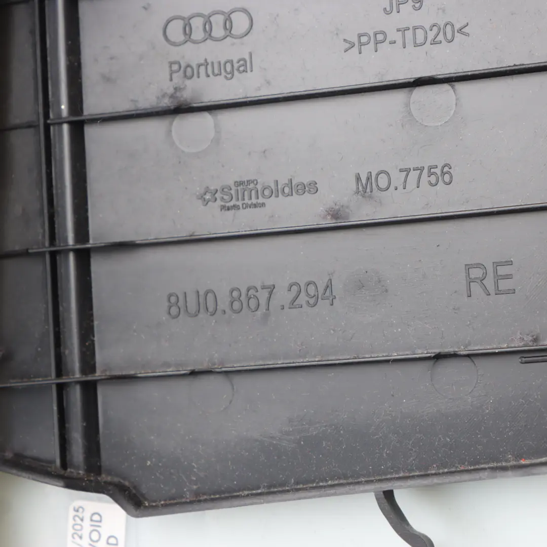 Colonne Cache Panneau Droit pour Audi Q3 8U Porte B à propos du numéro de pièce 8U0867294 Audi Q3 8U Porte B Colonne Cache Panneau Droit - SKU 8U0867294 - Numéro de pièce 8U0867294