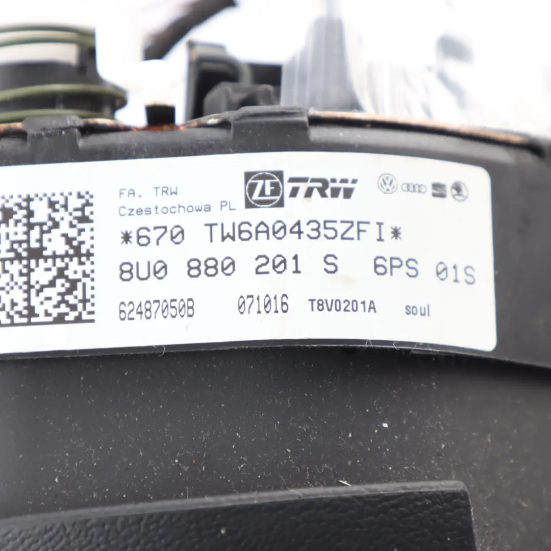 Module Steering Wheel Insert SRS DAMAGED to Audi Q3 8U Air with Part number 8U0880201S Audi Q3 8U Air Module Steering Wheel Insert SRS DAMAGED - SKU 8U0880201S-1 - Part number 8U0880201S