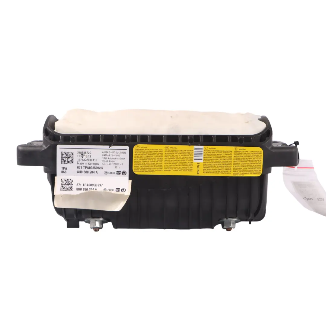 Audi Q3 8U Air Module Passenger Dashboard Unit - SKU 8U0880204D - Part number 8U0880204D