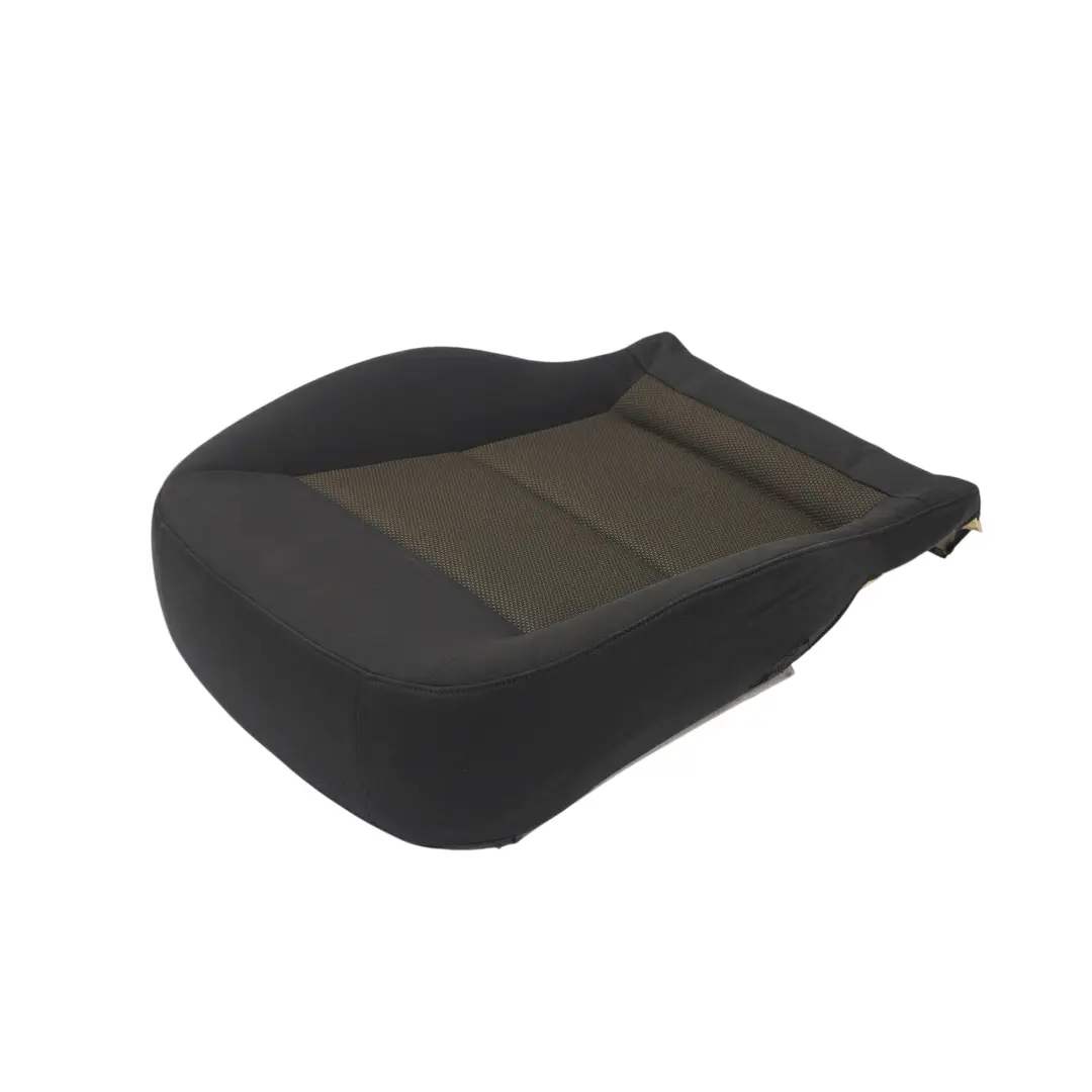 Rivestimento sedile anteriore sinistro Tessuto Panno Nero Marrone per Audi Q3 8U con numero di parte 8U0881405E Audi Q3 8U Rivestimento sedile anteriore sinistro Tessuto Panno Nero Marrone - SKU 8U0881405E - Numero di parte 8U0881405E