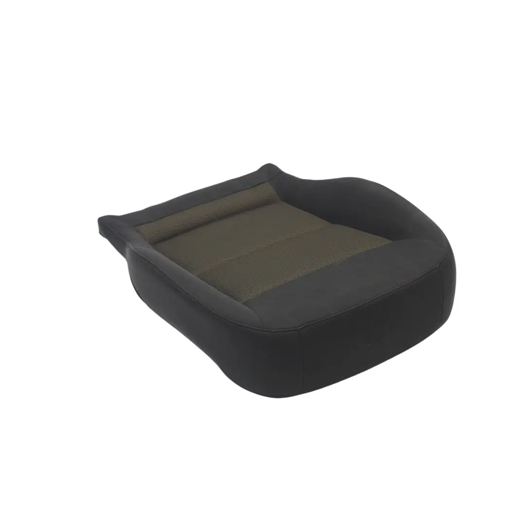 Covering Front Left N/S Fabric Cloth Soul Black Brown to Audi Q3 8U Seat with Part number 8U0881405E Audi Q3 8U Seat Covering Front Left N/S Fabric Cloth Soul Black Brown - SKU 8U0881405E - Part number 8U0881405E