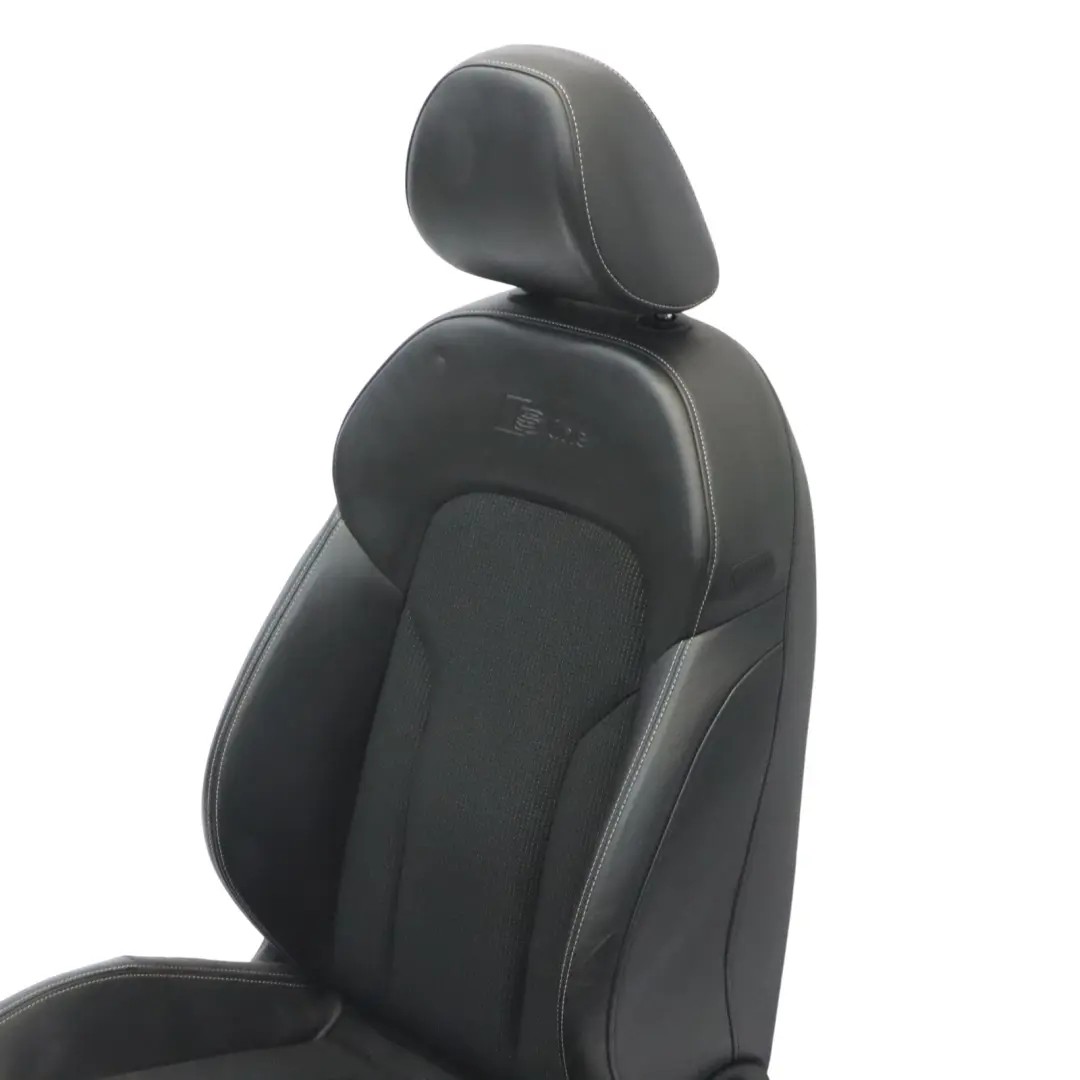 Sportsitz Vorne Llinks S-Line Interieur Halbleder Schwarz Silber für Audi Q3 8U mit Teilenummer 8U0881805AM Audi Q3 8U Sportsitz Vorne Llinks S-Line Interieur Halbleder Schwarz Silber - SKU 8U0881805AM - Teilenummer 8U0881805AM