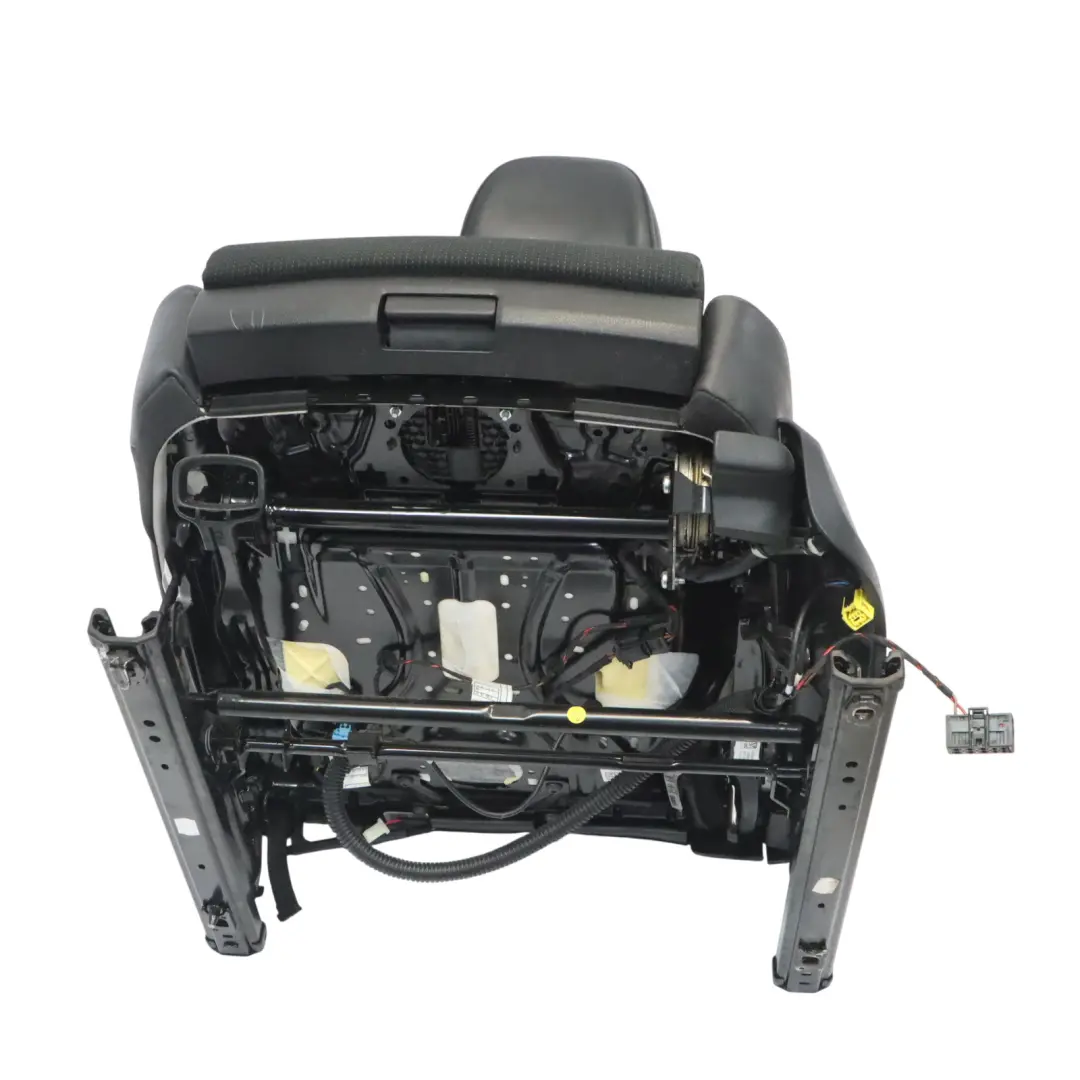 Front Left N/S S-Line Interior Half Leather Black Silver to Audi Q3 8U Sport Seat with Part number 8U0881805AM Audi Q3 8U Sport Seat Front Left N/S S-Line Interior Half Leather Black Silver - SKU 8U0881805AM - Part number 8U0881805AM