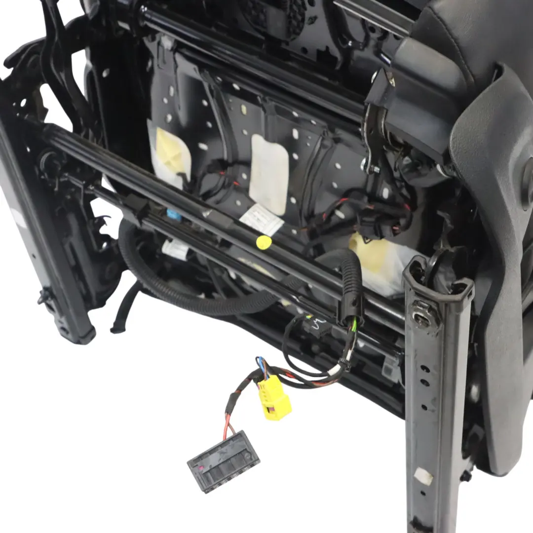 Audi Q3 8U Sport Seat Front Left N/S S-Line Interior Half Leather Black Silver - SKU 8U0881805AM - Part number 8U0881805AM