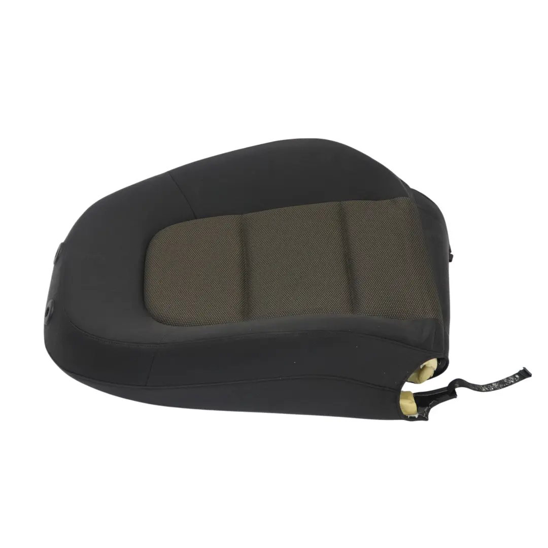 Audi Q3 8U Seat Backrest Cover Front Left N/S Fabric Cloth Soul Black Brown - SKU 8U0881805H - Part number 8U0881805H