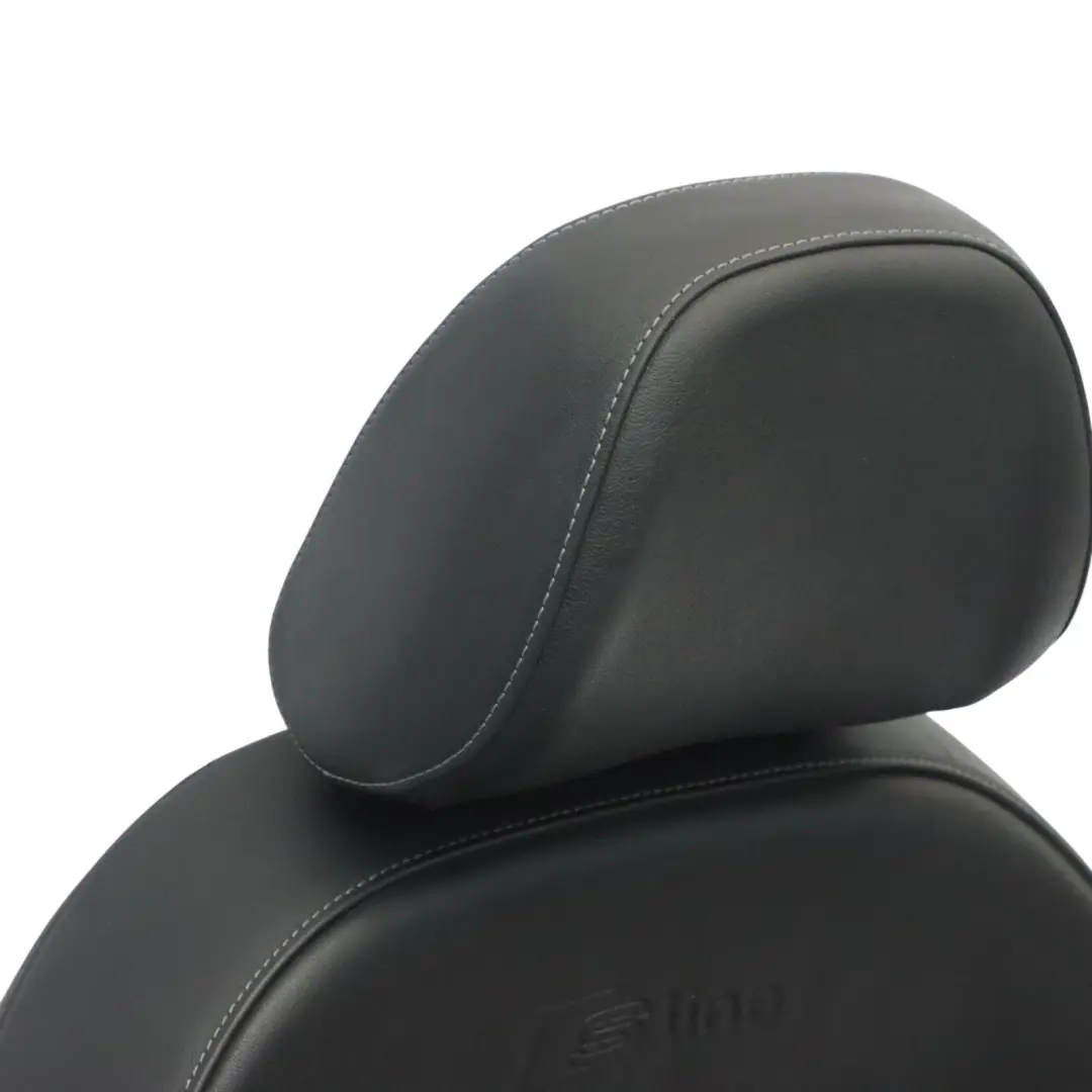 Front Left N/S S-Line Heated Half Leather Soul Black to Audi Q3 8U Sport Seat with Part number 8U0881805Q Audi Q3 8U Sport Seat Front Left N/S S-Line Heated Half Leather Soul Black - SKU 8U0881805Q - Part number 8U0881805Q